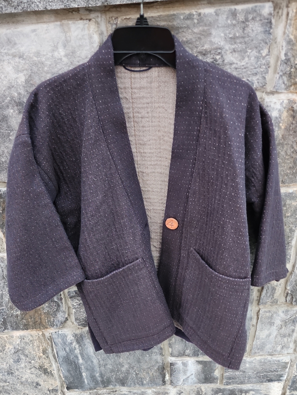 FOUR OBJECTS Silk Blend Rabbit Jacket Size 1 / 2 - Picture 7 of 16